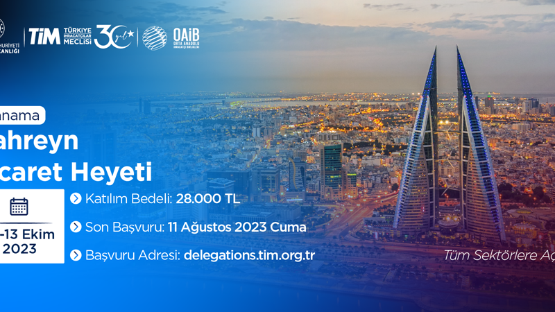 Bahreyn (Manama) Ticaret Heyeti